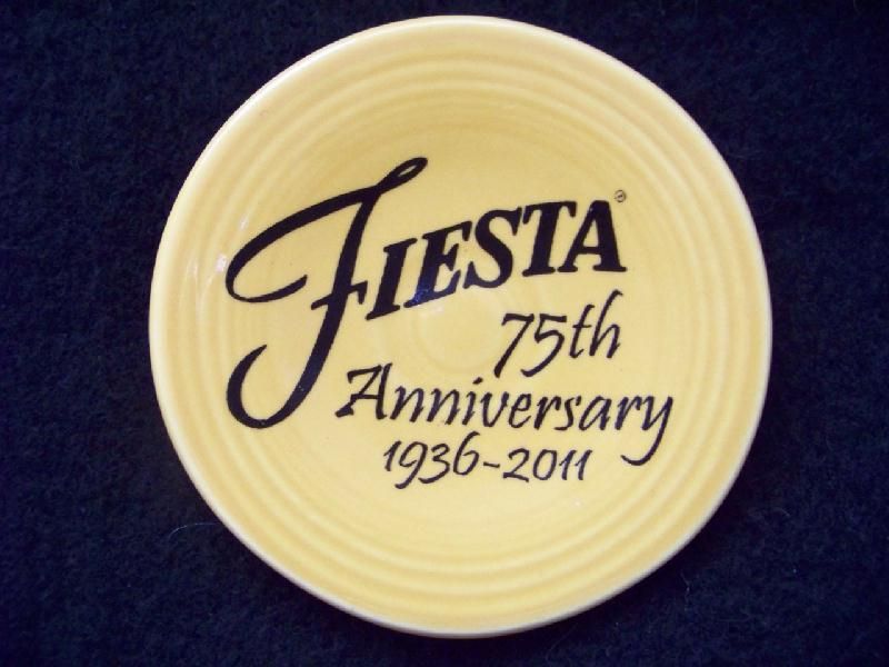 Fiesta® Marigold 75th Anniversary 1936 2011 3 Inch PIN ~ Limited