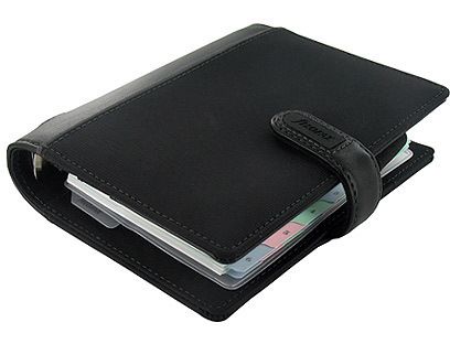 FILOFAX SKETCH POCKET ORGANIZER DAY PLANNER AGENDA DIARY GRANITE BLACK