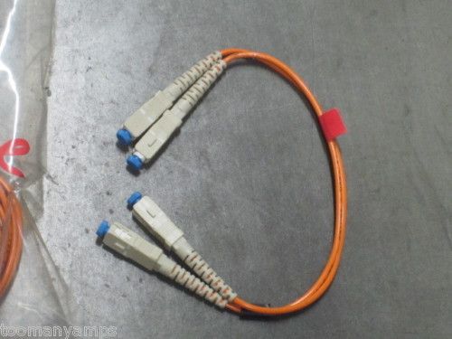 OCC 6 62 5 125um Ultra Fox OFNR Fiber Optic Patch Cord