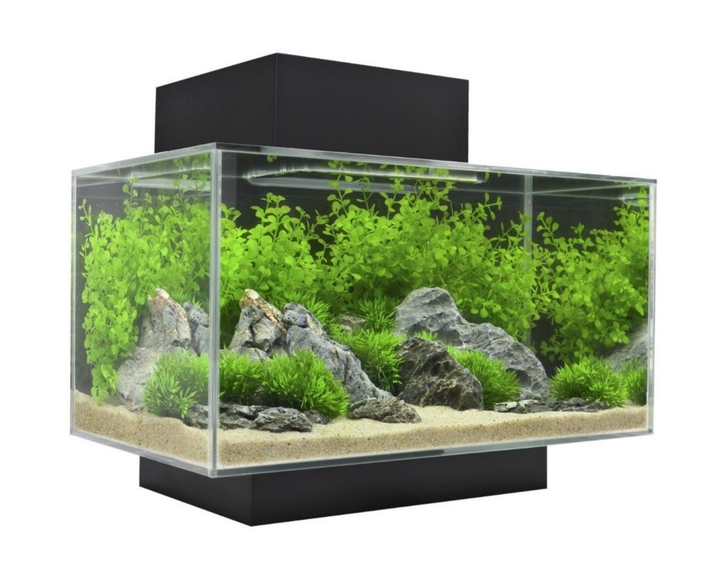 Fluval Edge 6 Gallon Aquarium with 21 LED Light Black