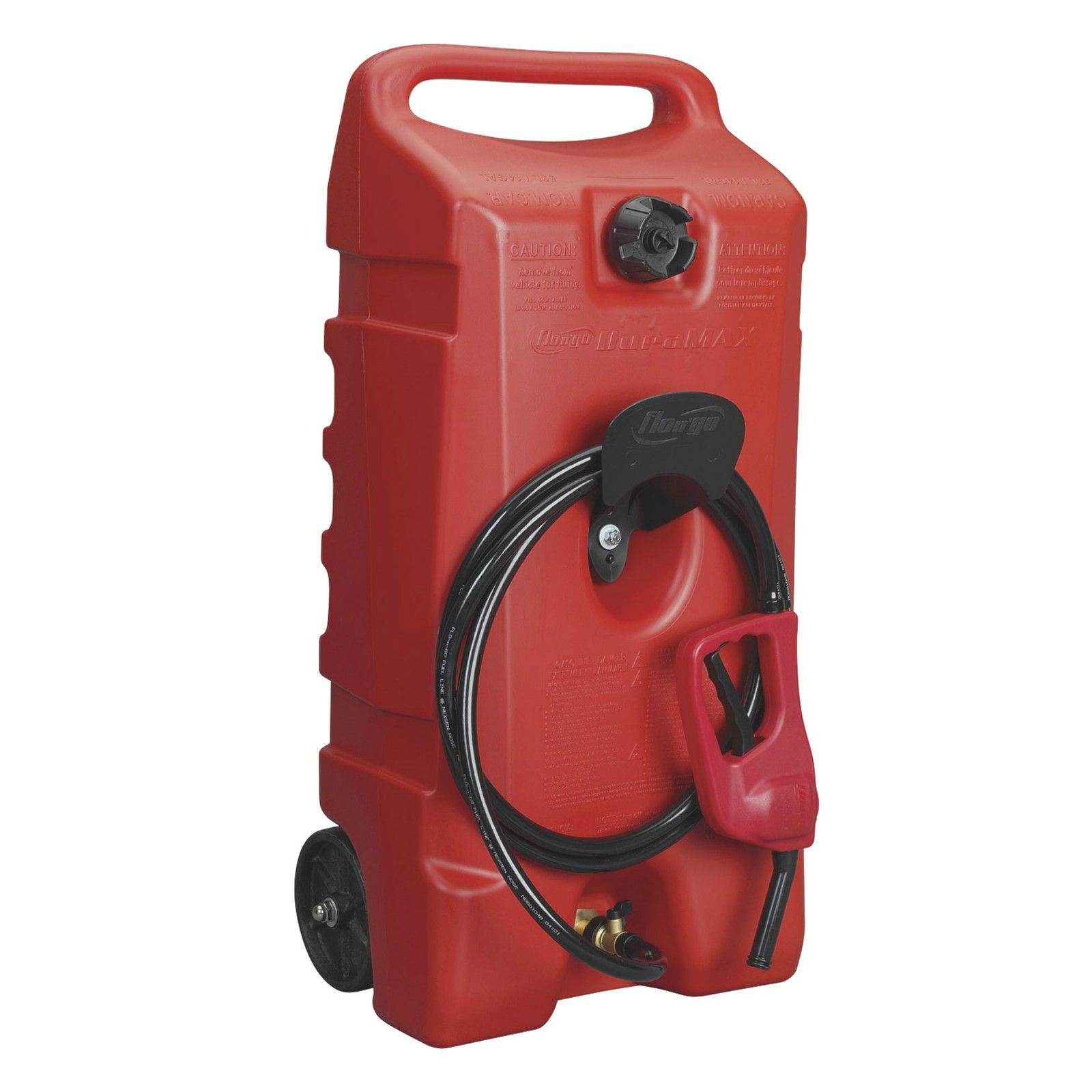 Scepter 06792 Flo NGo Duramax 14 Gallon Red Portable Wheeled Fuel