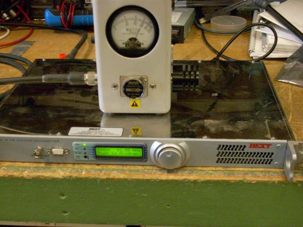 FM Broadcast Exciter Transmitter Bext 30 Watt Exciter