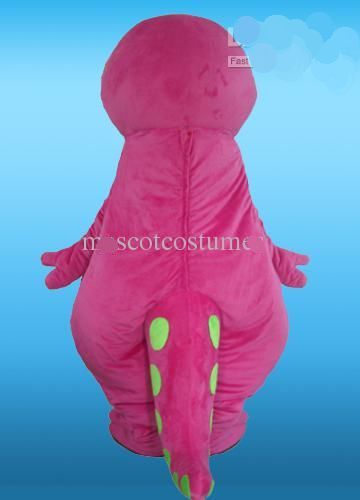  Barney Mascot Costume Character Party Fancy Dress Adult Size