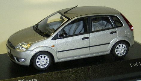 Wonderful modelcar Ford Fiesta 5 Door 2002 Saharabeige