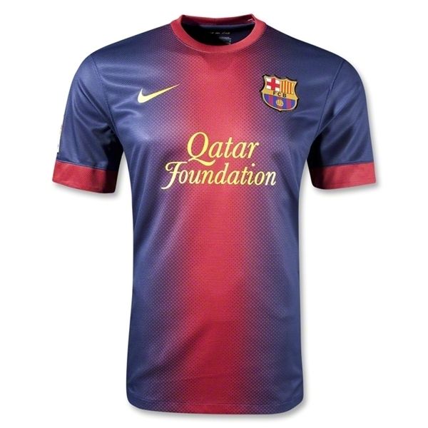 Barcelona Football Soccer Home Jersey 2012 2013