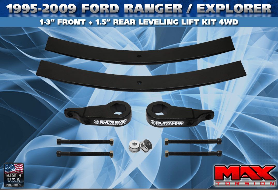 1995 2009 Ford Ranger Explorer 3 Suspension Lift Kit Pro