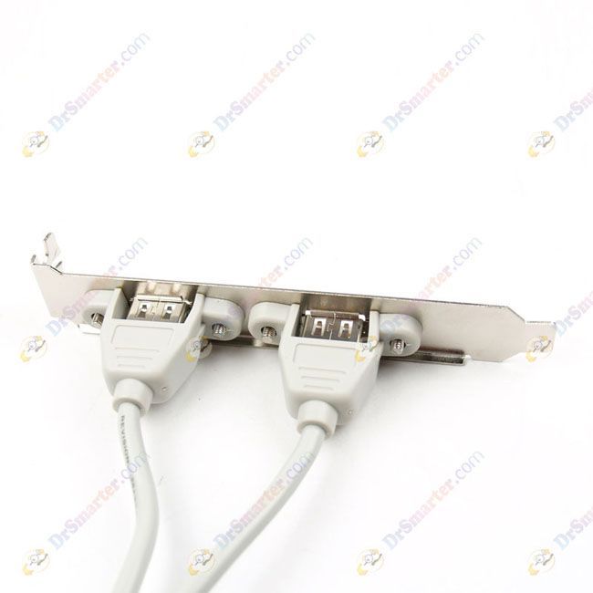 Port Motherboard USB 2 0 Header Bracket Extension Adapter Cable for