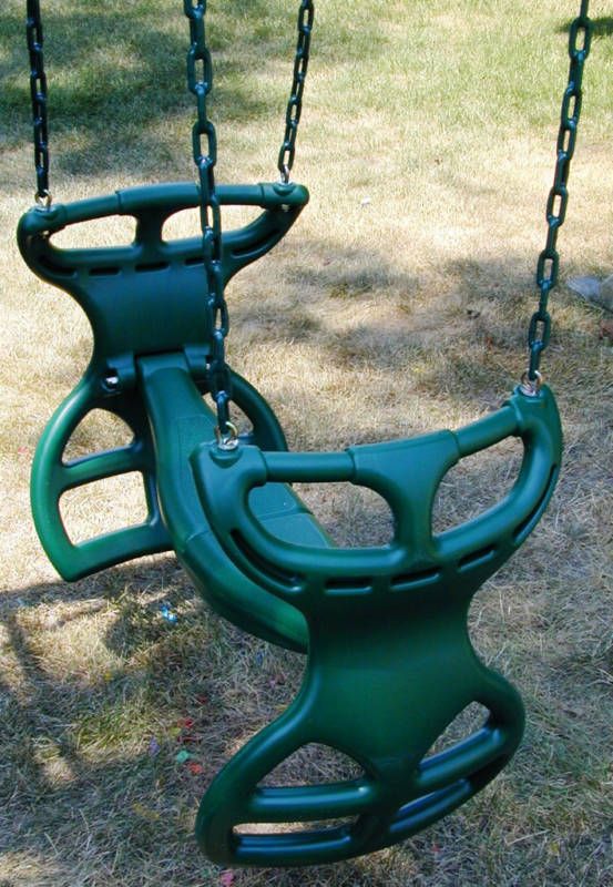 Swingset Glider Swing Swing Set Double Glider PVC GYB