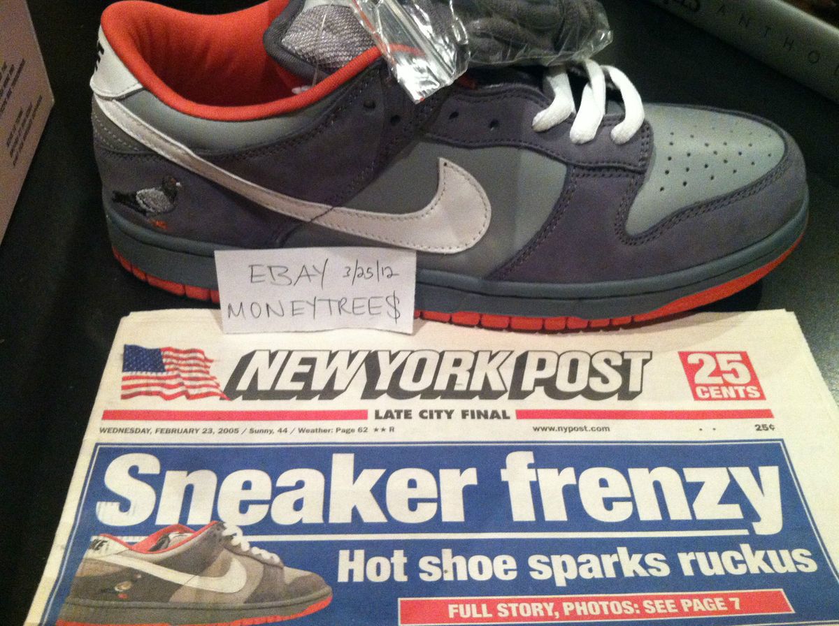  Nike Dunk SB Pigeon NYC Flom SZ11