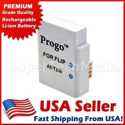 Battery for Flip UltraHD HD Video 3rd Gen U3120 U32120 ABT2W