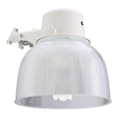  65 Watt Outdoor Wall Mount Fluorescent Area Light White 155REN