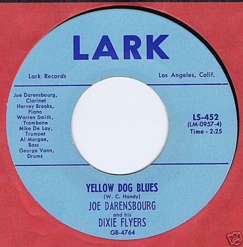  45 Yellow Dog Blues 1958 Hot Folk Blues Instrumental M USA