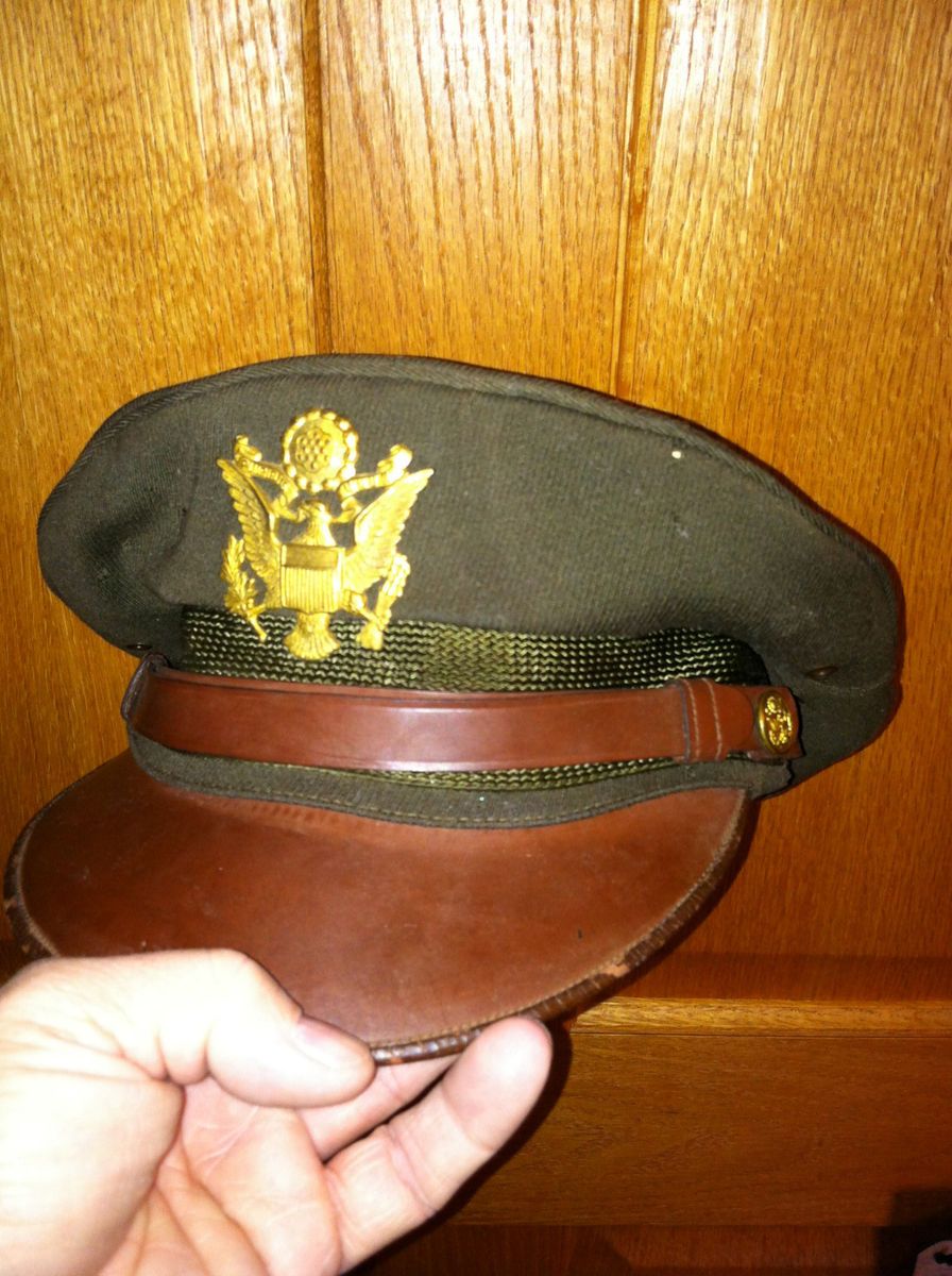 Original WWII USAAF Crusher Lee Flight Cap by Berkshire