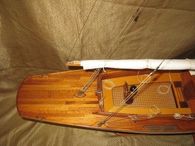 Class Sloop Yankee Herreshoff Design Sailboat Model