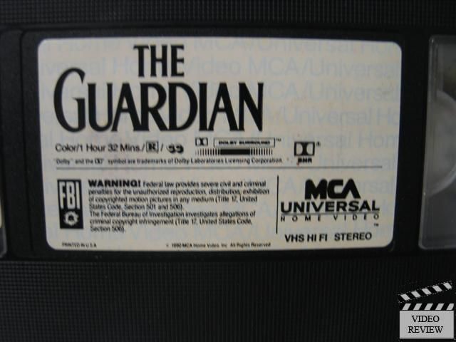  Guardian 1990 VHS Jenny Seagrove William Friedkin 096898097536