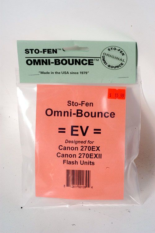  Stofen Omni Bounce EV for Canon 270EX 270EXII Flash Units New