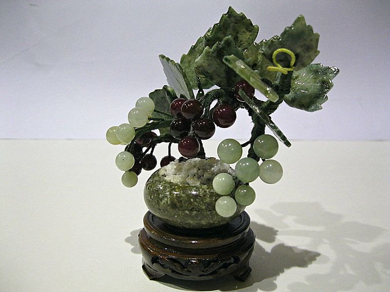 BONSAI FORTUNA DI GIADA AUTENTICA E RARA AUTHENTIC BONSAI JADE