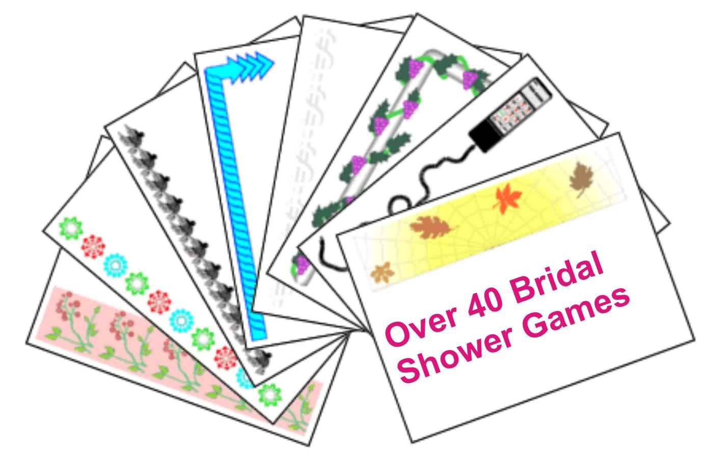 Bridal Shower Games Pack 40 Printable Party Checklist