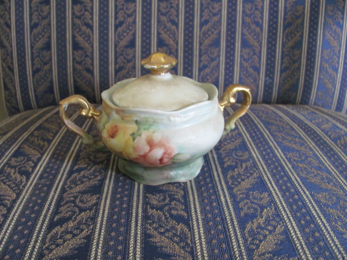 Vintage Mankenhammer Floss Bavaria Sugar Bowl from 1955 or before