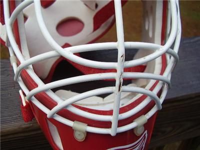 Franklin NHL Detroit Red Wings Goalie Hockey Mask Helmet Goalkeeping