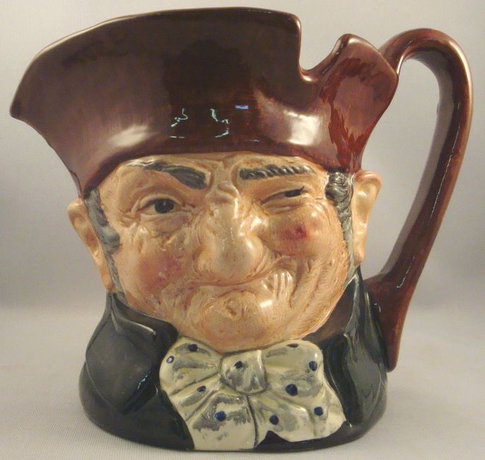  Royal Doulton 5 5" Old Charley Toby Jug