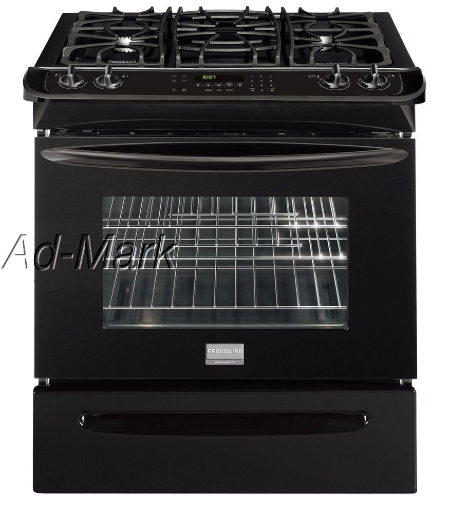 Frigidaire 30 Gallery Slide in Gas Range FGGS3045KB