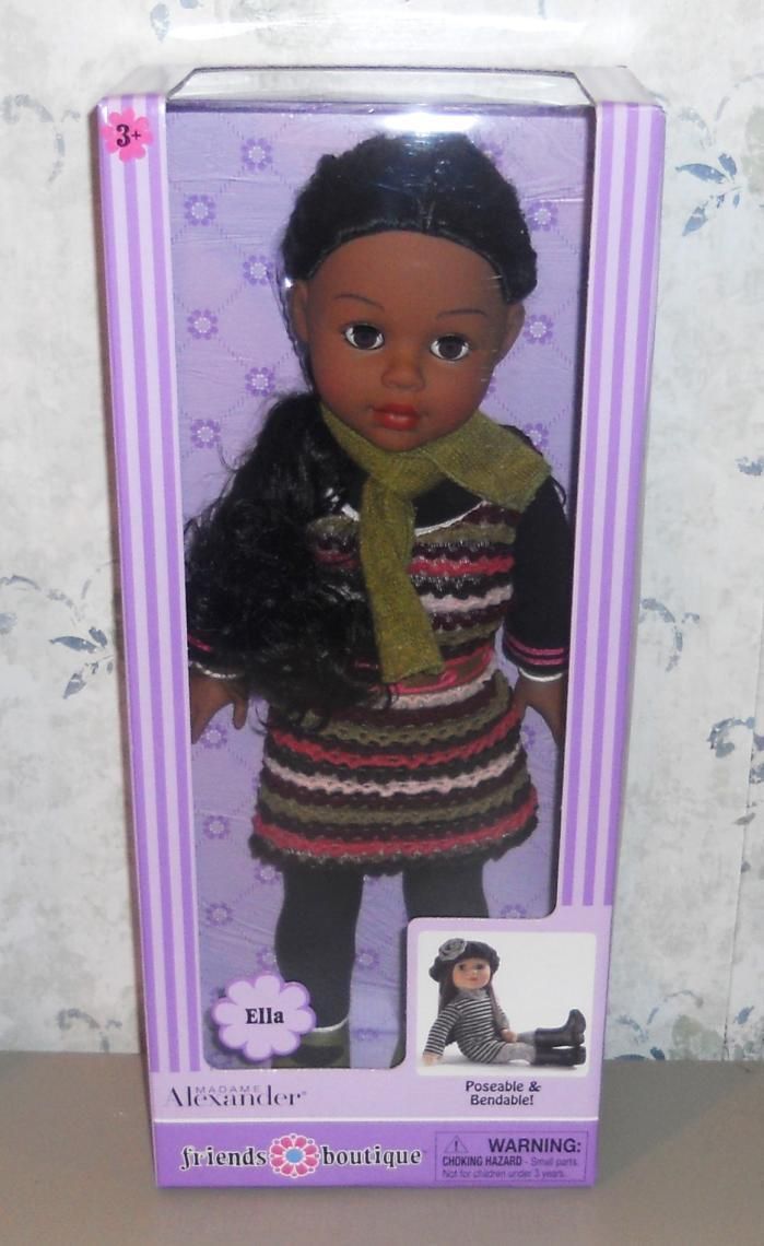   Alexander Friends Boutique ELLA African American Poseable 18 Doll