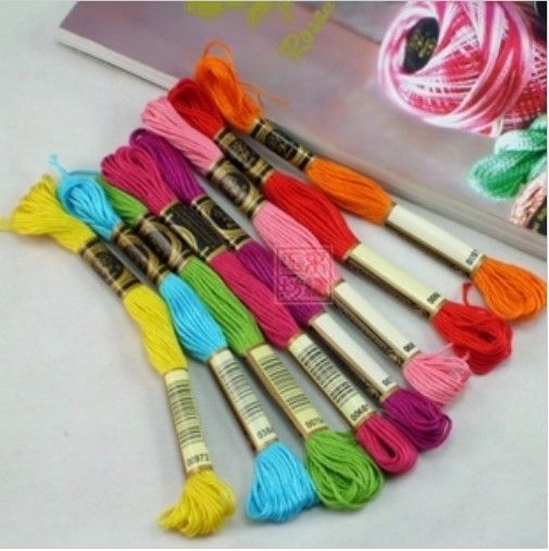  Thread 25 Floss Thread Skeins Friendship Bracelet Needlepoint