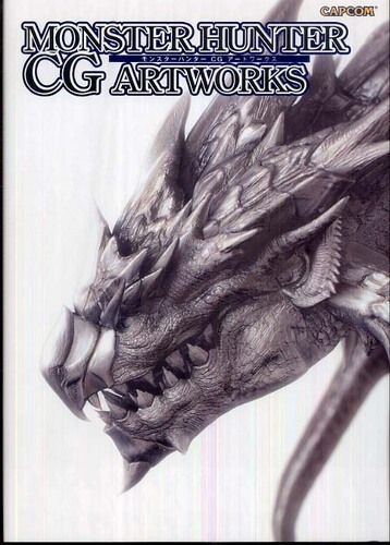 Monster Hunter CG Art Works Book Japan PS2 PSP Artworks