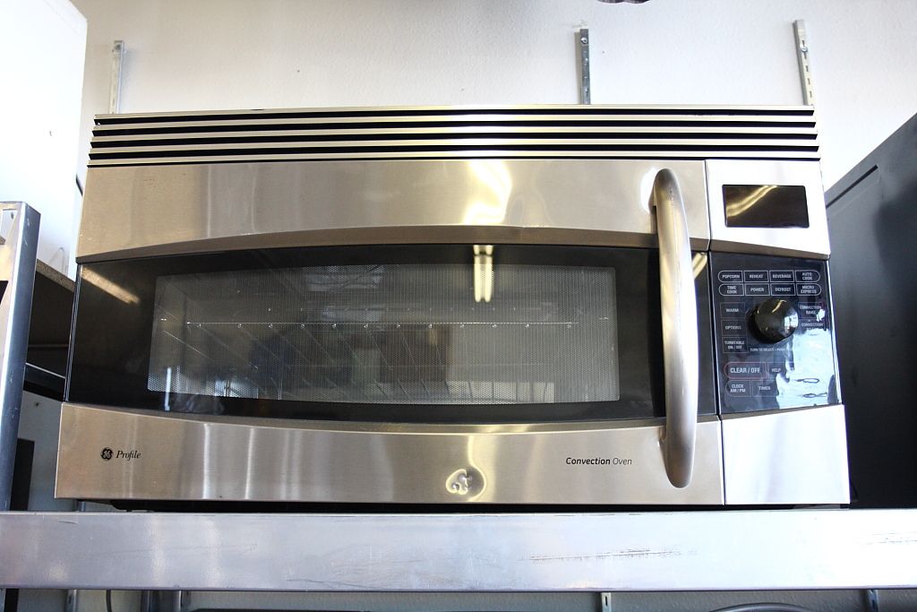 GE Profile 1 7 Cu Ft Convection Microwave Oven JVM1790SK STAINLESS