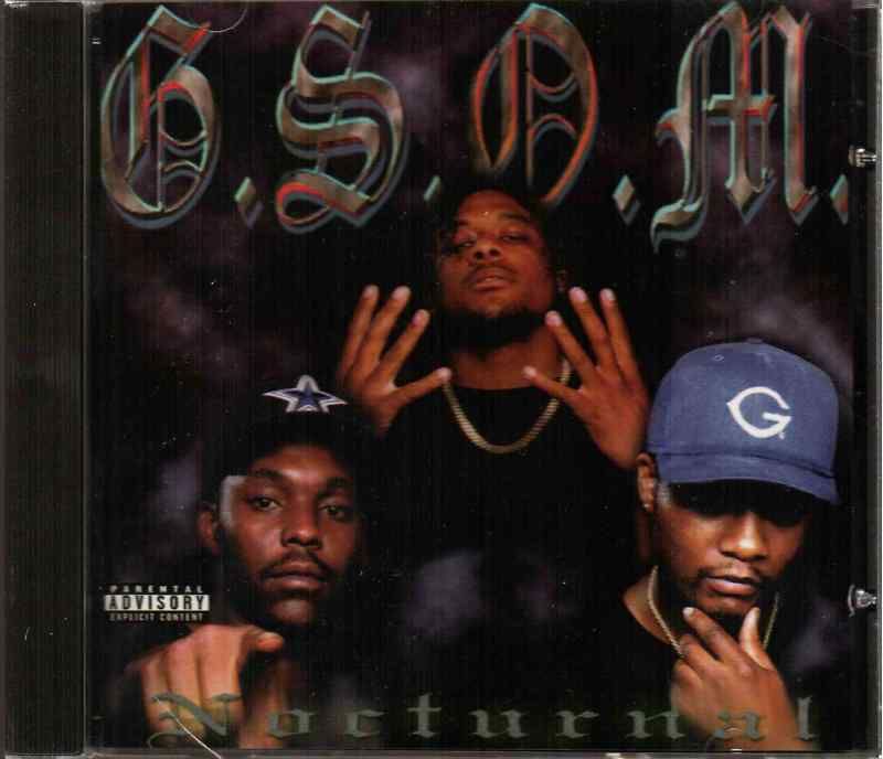 GSOM NOCTURNAL CD RARE CLASSIC 99 DENVER G FUNK