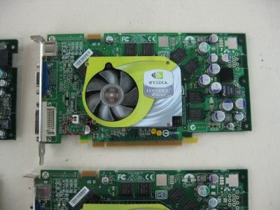 Lot of 6 nVidia GeForce 9800GT 7800 6800 Video Graphic Cards PARTS