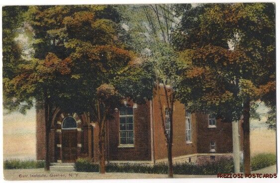  Garr Institute Goshen NY 1909