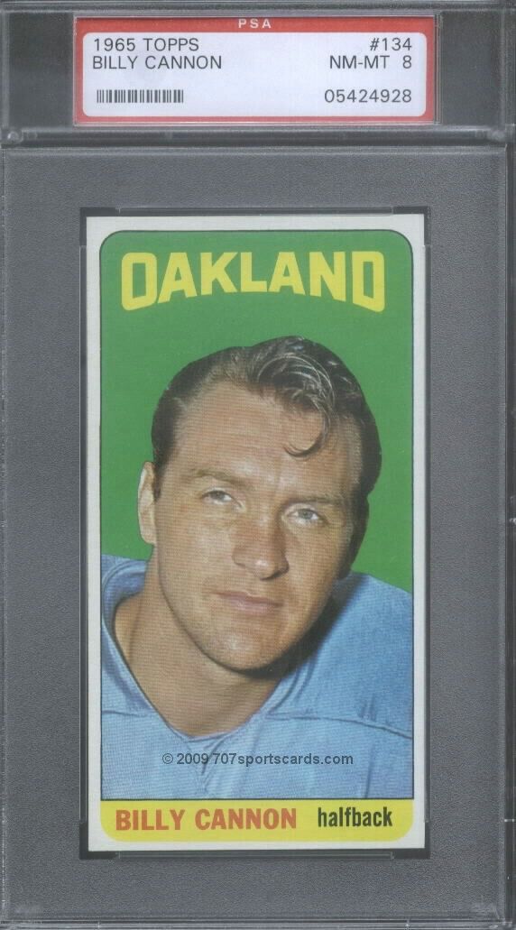 1965 Topps Complete Football Set All PSA Graded Namath Biletnikoff