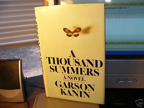 Thousand Summers Garson Kanin 73 HC DJ 1st Signed 0385069731