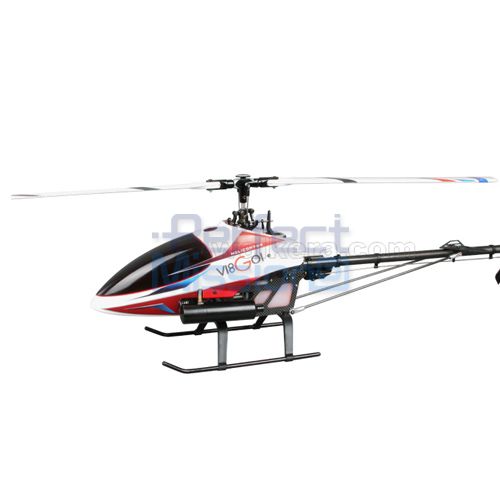 Walkera V18G01 WK2801 White Black Helicopter Gas Brand New