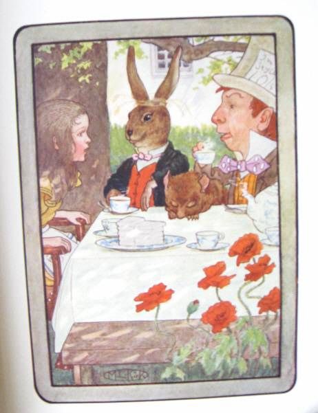  IN WONDERLAND MARIA L KIRK LEWIS CARROLL ALL PLATES GREAT BINDING