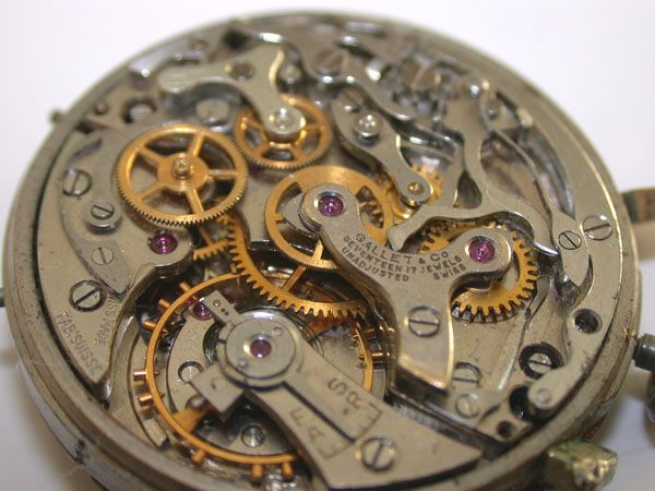 Gallet Valjoux 72C Movement