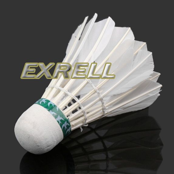  GOOSE Feather Shuttlecocks Birdies Badminton Ball Game Sport