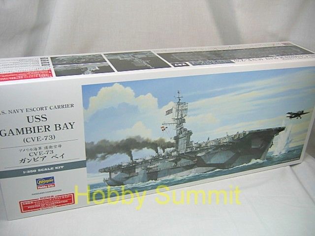 Hasegawa 1 350 WW2 US Navy USS Gambier Bay Carrier