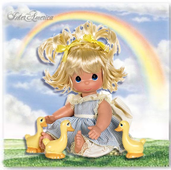 NEW Original Cute 12 Precious Moments Doll, Friends of Feather Last