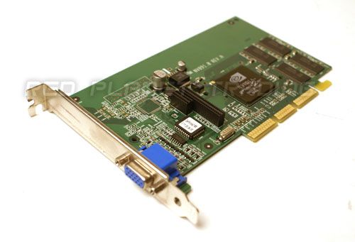 NVIDIA Video Graphics Card GeForce 2MX AGP P38C01V 3062466