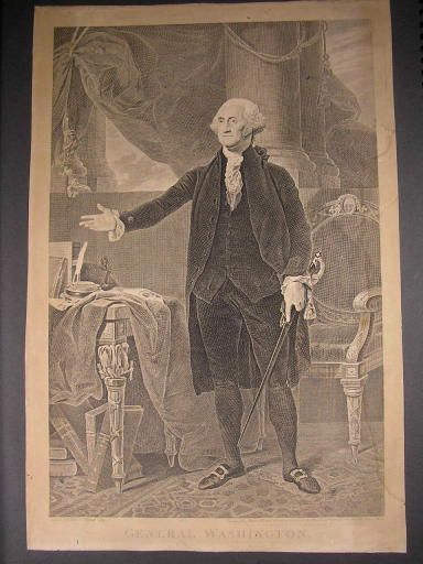 George Washington 1800 James Heath Folio Engraving