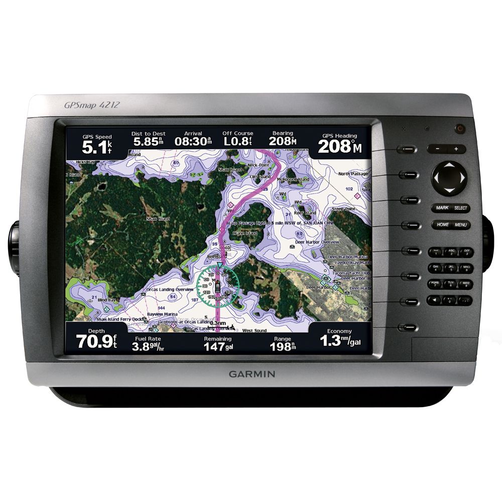 Garmin GPSMAP 4212 Chartplotter GPS Sonar Garmin 010 00592 01