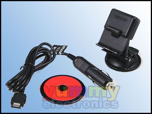 Garmin Nuvi 610 660 670 680 Suction Mount Car Charger