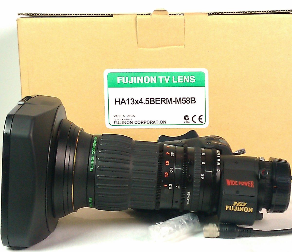 Fujinon HA13x4 5BERM M58B ALAC CAC Lens XDcam HDcam PMW500 Varicam