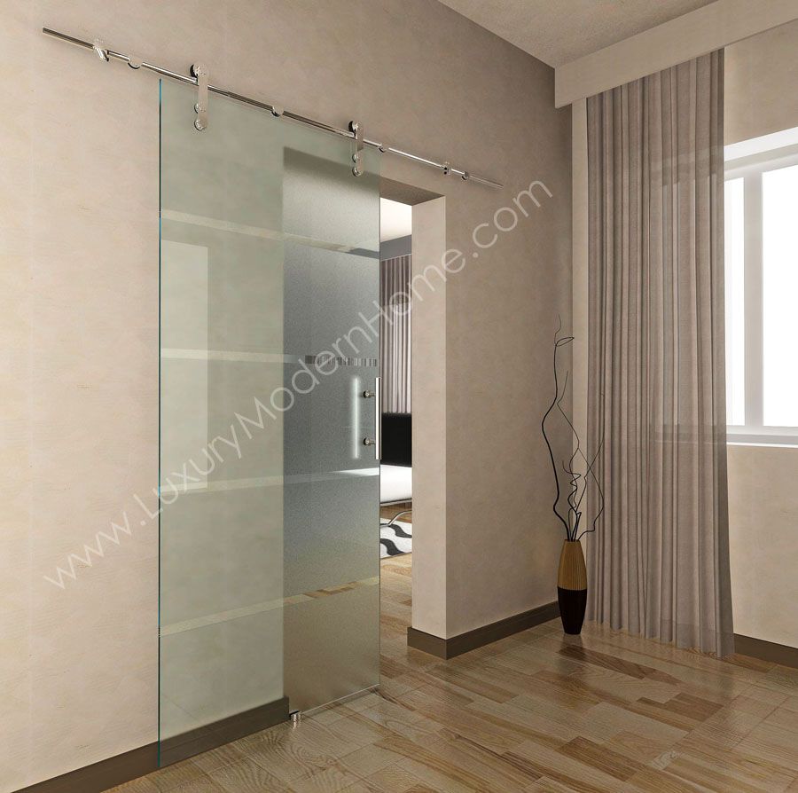 German Modern Luxury Frameless Sliding Glass Door Hardware Roller