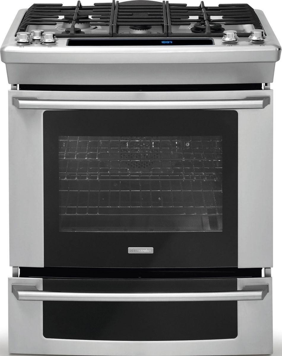 Electrolux EW30GS75KS 30 Slide in Gas Range Stainless Steel