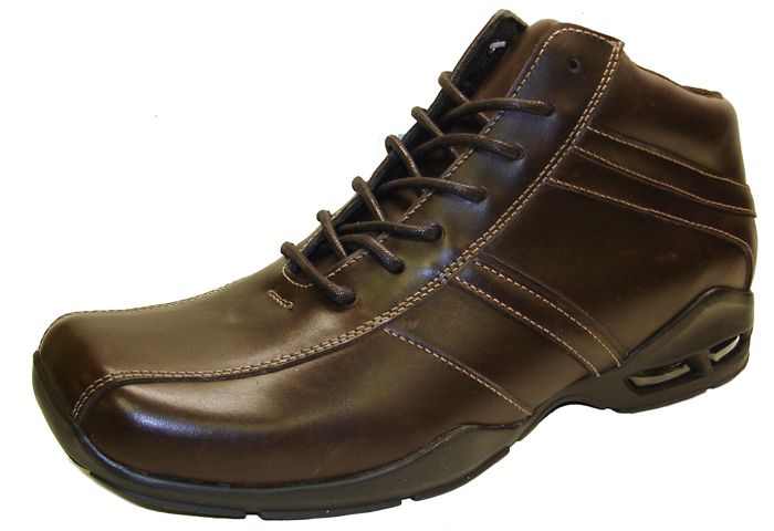 GBX Veneto 133202 Mens Dark Brown Leather Comfort Lace Up Casual