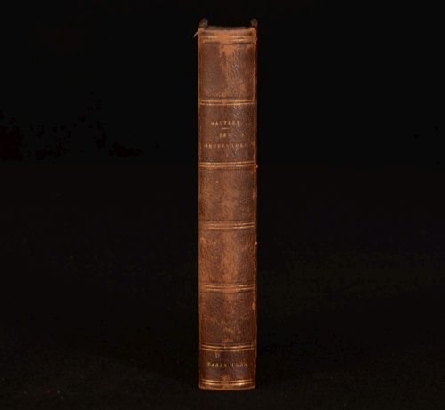 1856 Les Grotesques by Theophile Gautier Nouvelle Edition